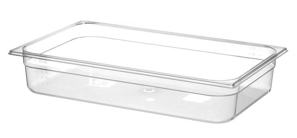 Gastronorm-Behälter 1/1 Profi Line GN 1/1 14L Transparent 530x325x(H)100mm-ING12286