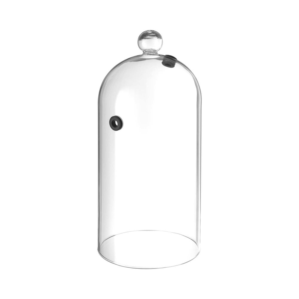 Glasglosche mit Lüftungsöffnung    Cocktail-Glosche  ⌀130x(H)282mm-ING11404 Glasglosche mit Lüftungsöffnung    Cocktail-Glosche  ⌀130x(H)282mm-ING11404