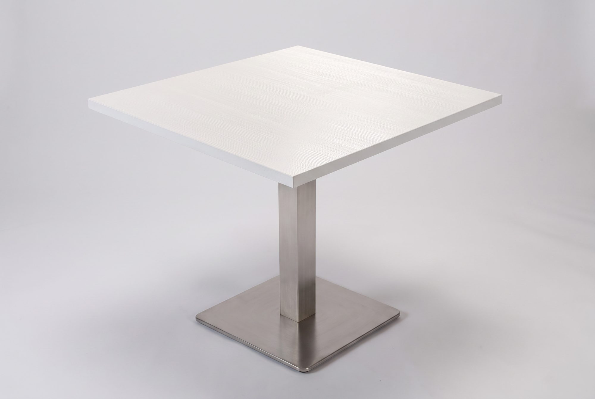 Tisch Bergamo 50x50cm Weiss Restauranttisch Bistrotisch Gastrotisch