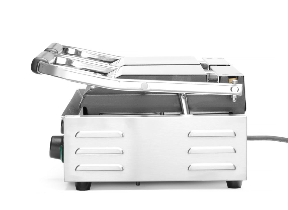 Kontaktgrill - Doppelversion  gerillte Ausführung    oben und unten gerillt  230V/3600W  570x395x(H)-ING11608