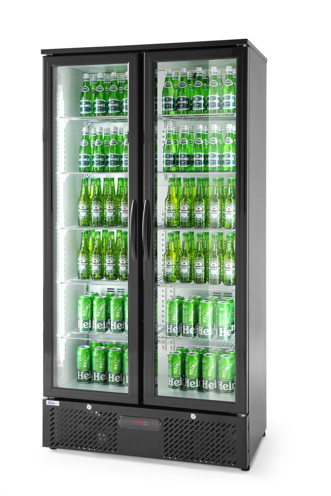 Bar-Kühlschrank mit Doppeltür Arktic 477L Schwarz 220-240V/365W 940x635x(H)1983mm-ING11207 Bar-Kühlschrank mit Doppeltür Arktic 477L Schwarz 220-240V/365W 940x635x(H)1983mm-ING11207
