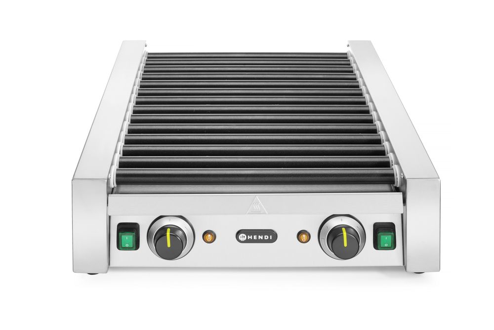 Rollengrill - 2 Zonen    14 Rollen  230V/1480W  520x650x(H)176mm-ING11579 Rollengrill - 2 Zonen    14 Rollen  230V/1480W  520x650x(H)176mm-ING11579