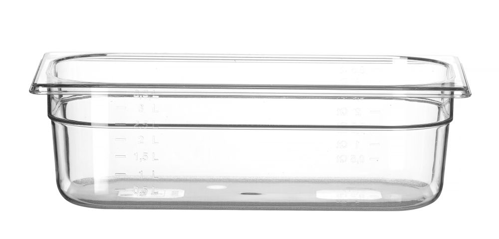 Gastronorm-Behälter 1/3 Profi Line GN 1/3 4L Transparent 325x176x(H)100mm-ING12290 Gastronorm-Behälter 1/3 Profi Line GN 1/3 4L Transparent 325x176x(H)100mm-ING12290