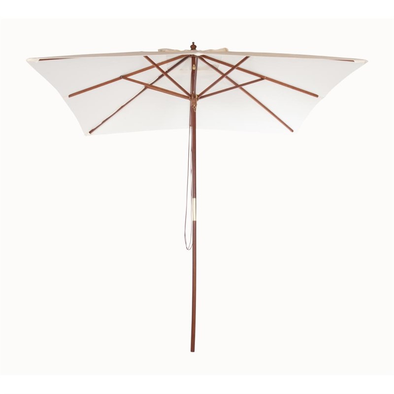 Sonnenschirm Outdoor Schirm Trekkingschirm Creme Quadratisch 2,5m-ING10677 Sonnenschirm Outdoor Schirm Trekkingschirm Creme Quadratisch 2,5m-ING10677