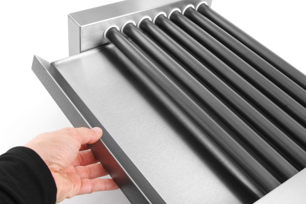 Rollengrill - Eine Zone    7 Rollen  230V/740W  525x365x(H)176mm-ING11576 Rollengrill - Eine Zone    7 Rollen  230V/740W  525x365x(H)176mm-ING11576