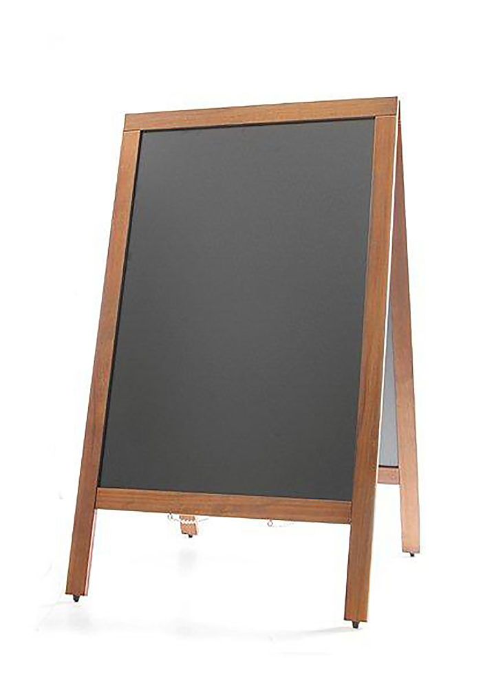 664018 Kundenstopper Kreidetafel  700x600x(H)1200mm