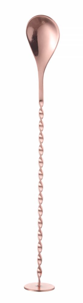 Barlöffel mit Stößel Bar up Kupfer 280x35mm-ING11107 Barlöffel mit Stößel Bar up Kupfer 280x35mm-ING11107