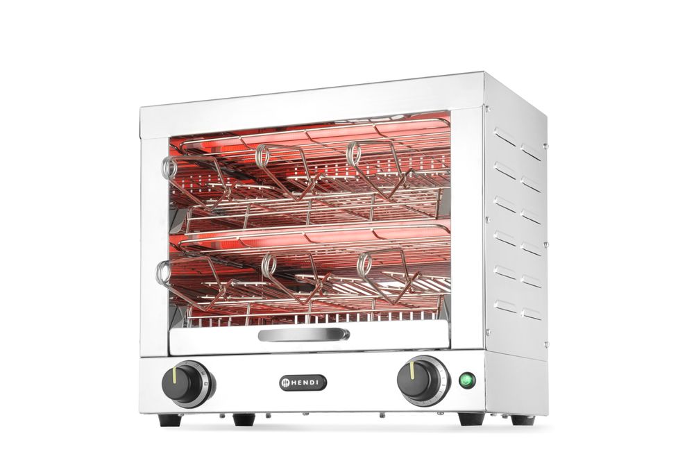 Multi-Toaster mit 6 Zangen    230V/3000W  450x390x(H)400mm-ING11602