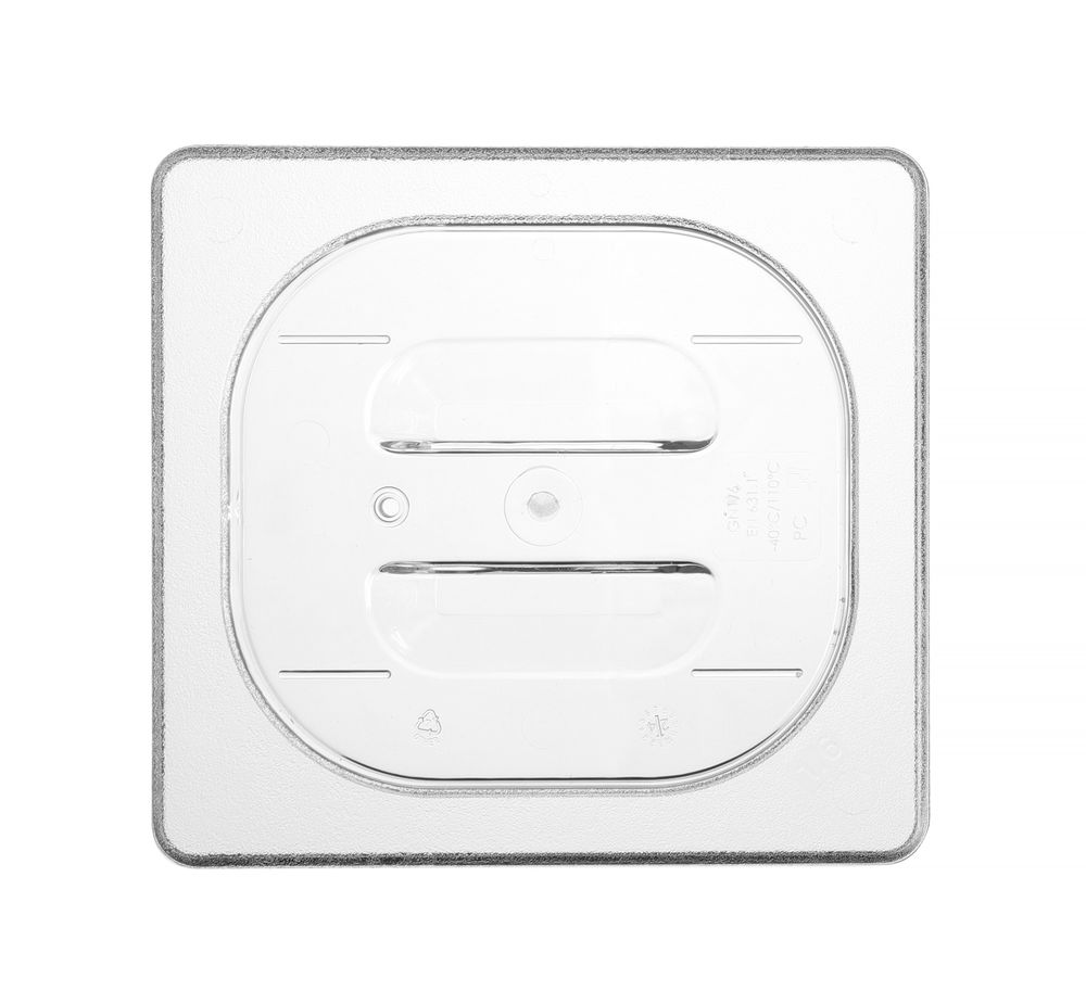 Gastronorm-Deckel GN 1/6 Transparent 176x162mm-ING12263