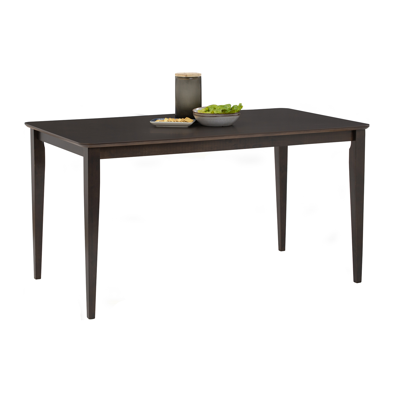 Restaurant-Tisch-Polly-120x80_1 Restaurant Bistro Tisch 120x80cm Vollholz Dunkelbraun Polly