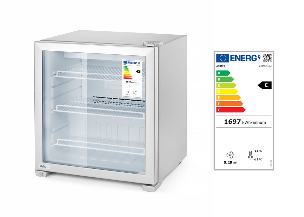 Aufsatz-Gefrierschrank 90 L Arktic 230V/230W 620x593x(H)680mm