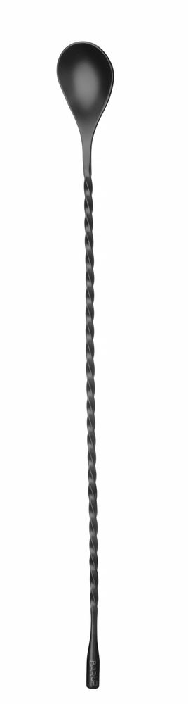 Barlöffel Bar up Schwarz 385x35mm-ING11099 Barlöffel Bar up Schwarz 385x35mm-ING11099