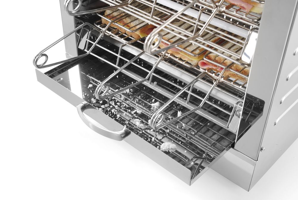 Multi-Toaster mit 6 Zangen    230V/3000W  450x390x(H)400mm-ING11602