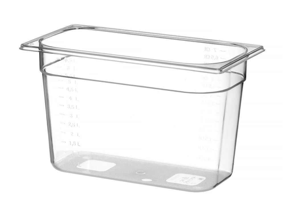 Gastronorm-Behälter 1/3 Profi Line GN 1/3 78L Transparent 325x176x(H)200mm-ING12288