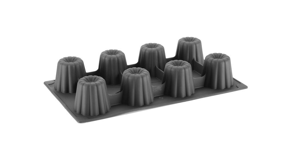 Silikonform Cannele Bordelais ø54x(H)48 GN 1/3 ø54x(H)48mm-ING12988