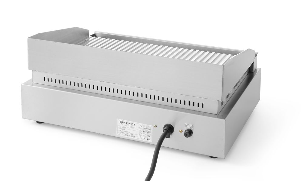 Grillplatte    Profi Line  gerillte Ausführung  230V/2400W  550x435x(H)245mm-ING11583