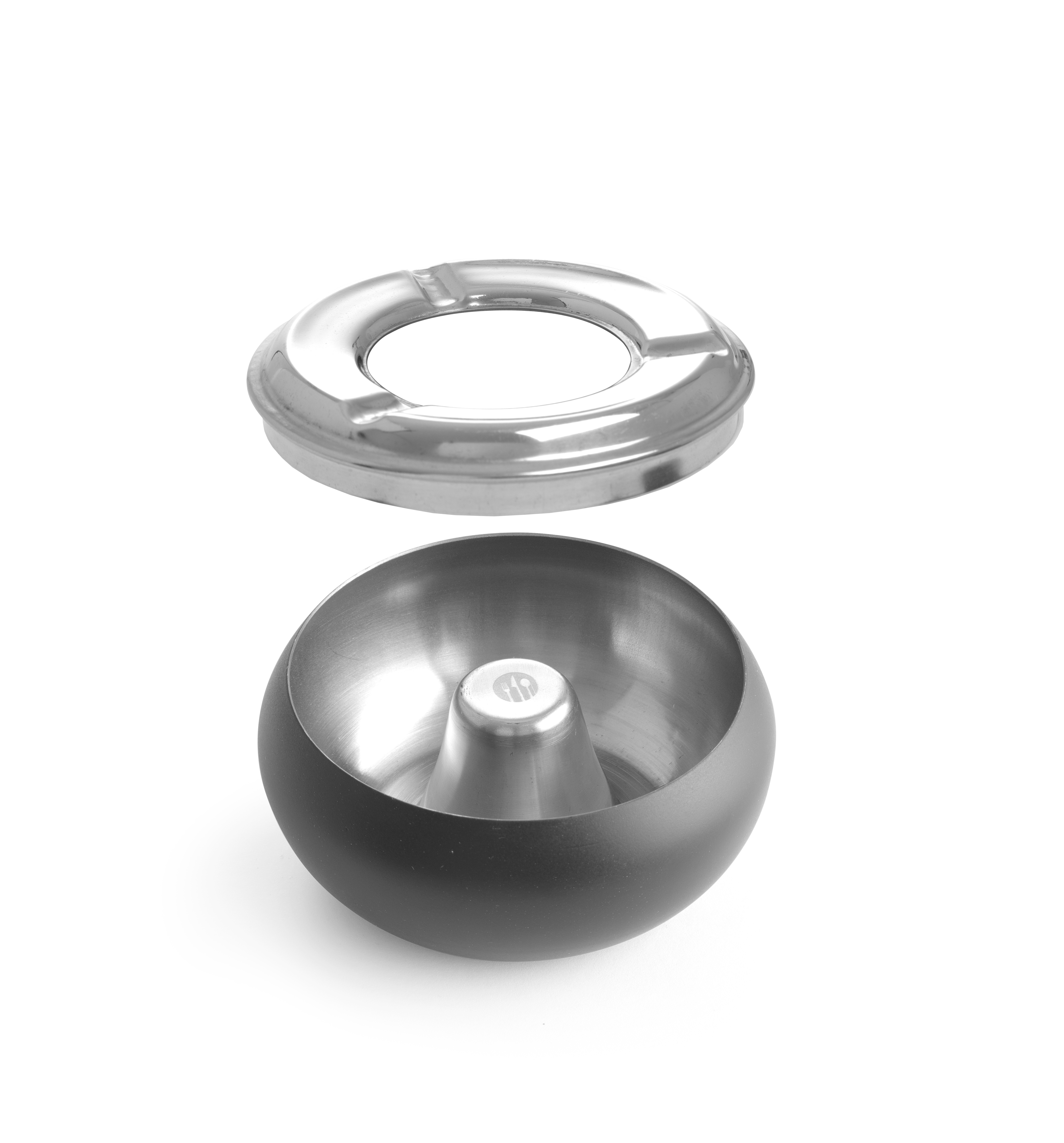 Aschenbecher schwarz  ⌀105x(H)58mm