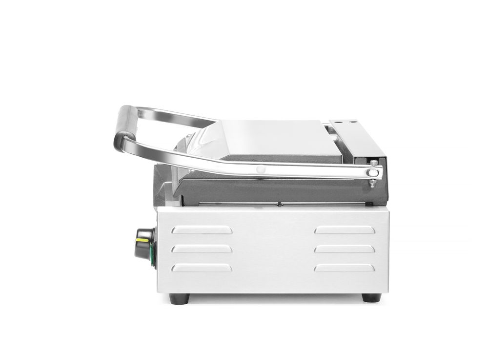 Kontaktgrill - Panini    oben gerillt  unten glatt  230V/2200W  430x370x(H)514mm-ING11610