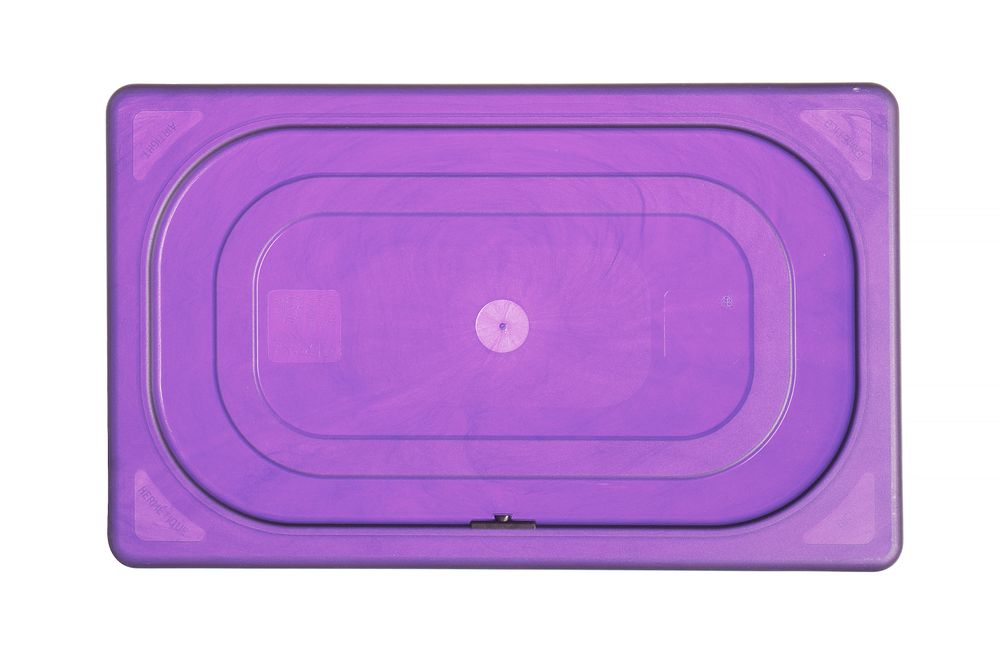 Gastronorm-Deckel violett GN 1/4 Violett 265x162mm-ING12402