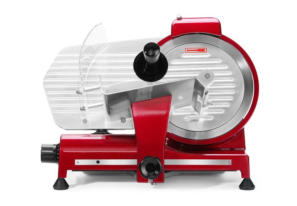 Aufschnittmaschine Profi Line 250 rote Sonderedition    Profi Line  220-240V/320W  514x484x(H)373mm-ING11321 Aufschnittmaschine Profi Line 250 rote Sonderedition    Profi Line  220-240V/320W  514x484x(H)373mm-ING11321