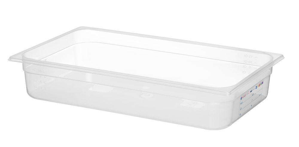 Gastronorm-Behälter 1/1 GN 1/1 12L Transparent 530x325x(H)100mm-ING12241