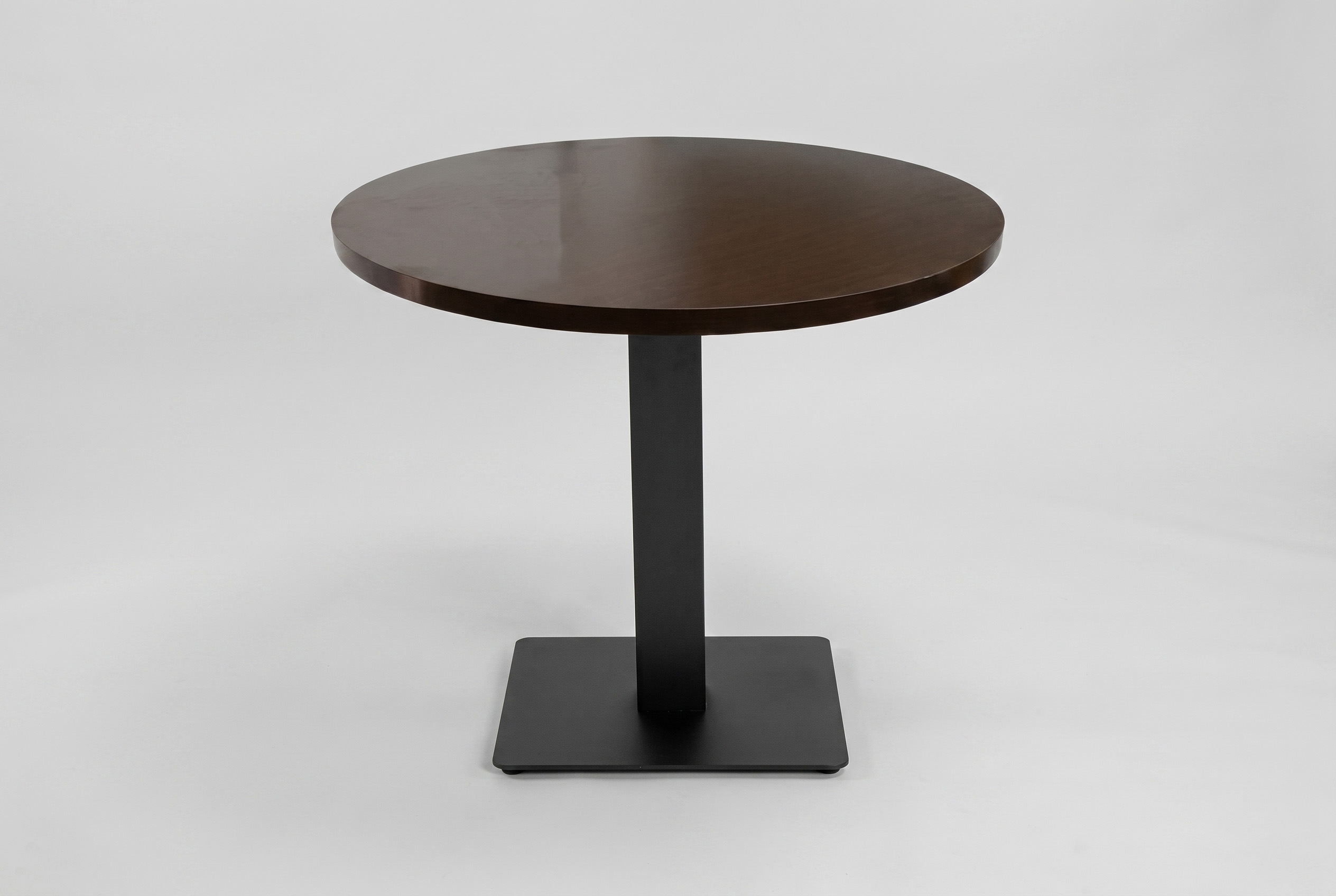Tisch Milano Dunkelbraun Rund