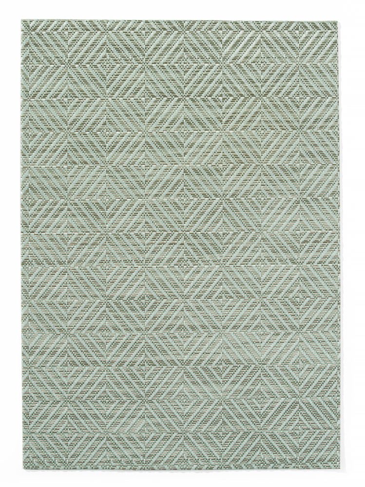 Platzset geometrisches Muster  Grün 6 Stk. 450x300mm