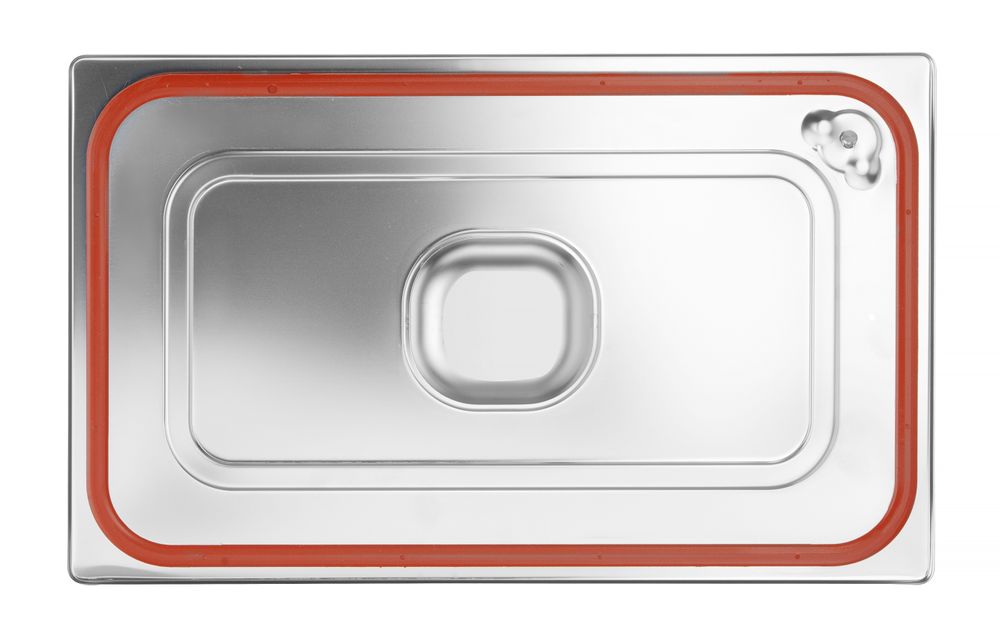 Gastronorm-Deckel mit Silikonrand Profi Line GN 1/1 530x325mm-ING12000