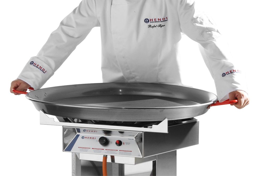 Paellapfanne Geeignet für Gasgrill 146002 ø600x(H)40mm-ING12061