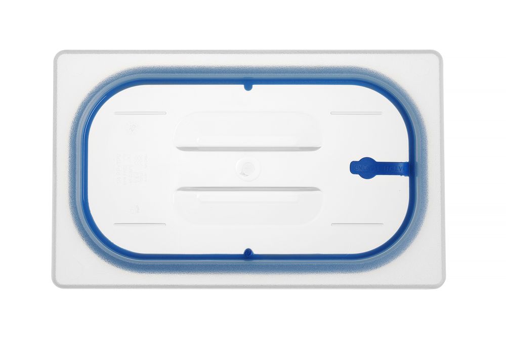 Gastronorm Deckel luftdicht verschließbar GN 1/4 Transparent 265x162mm-ING12234