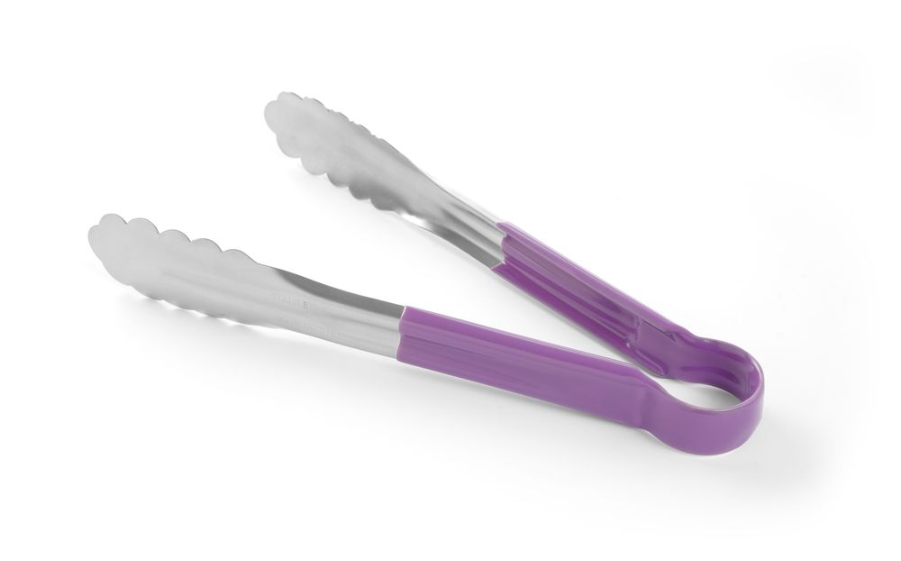 Servierzange HACCP 250 mm Violett (L)250mm-ING12708
