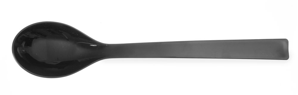 Salatlöffel  006L Schwarz 335x70mm