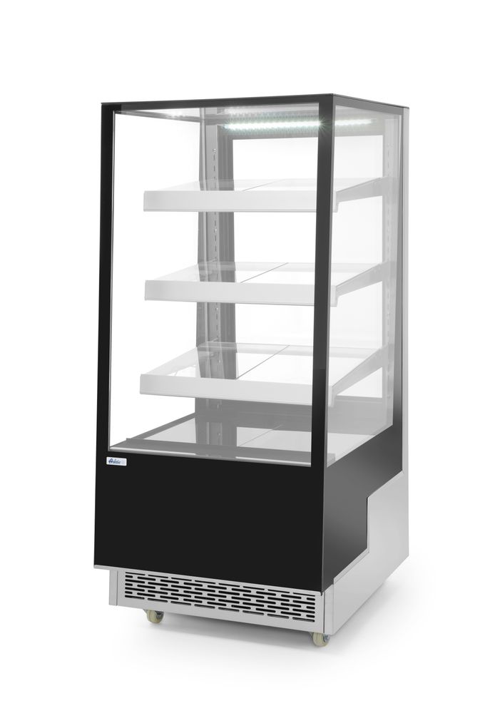 Kühlvitrine mit 3 geneigten Regalen Arktic 300L 230V/480W 650x833x(H)1460mm-ING11167 Kühlvitrine mit 3 geneigten Regalen Arktic 300L 230V/480W 650x833x(H)1460mm-ING11167