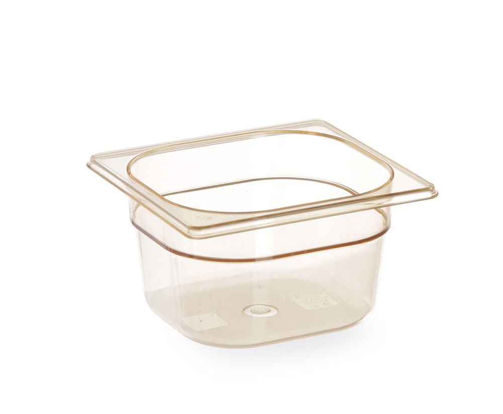 Gastronorm-Behälter 1/6 hochtemperatubeständig GN 1/6 16L Transparent 176x162x(H)100mm-ING12367