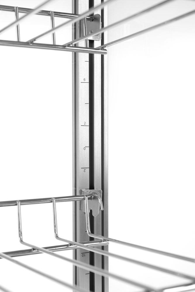 Warmhaltevitrine    97 Liter  230V/800W  460x467x(H)785mm-ING11661