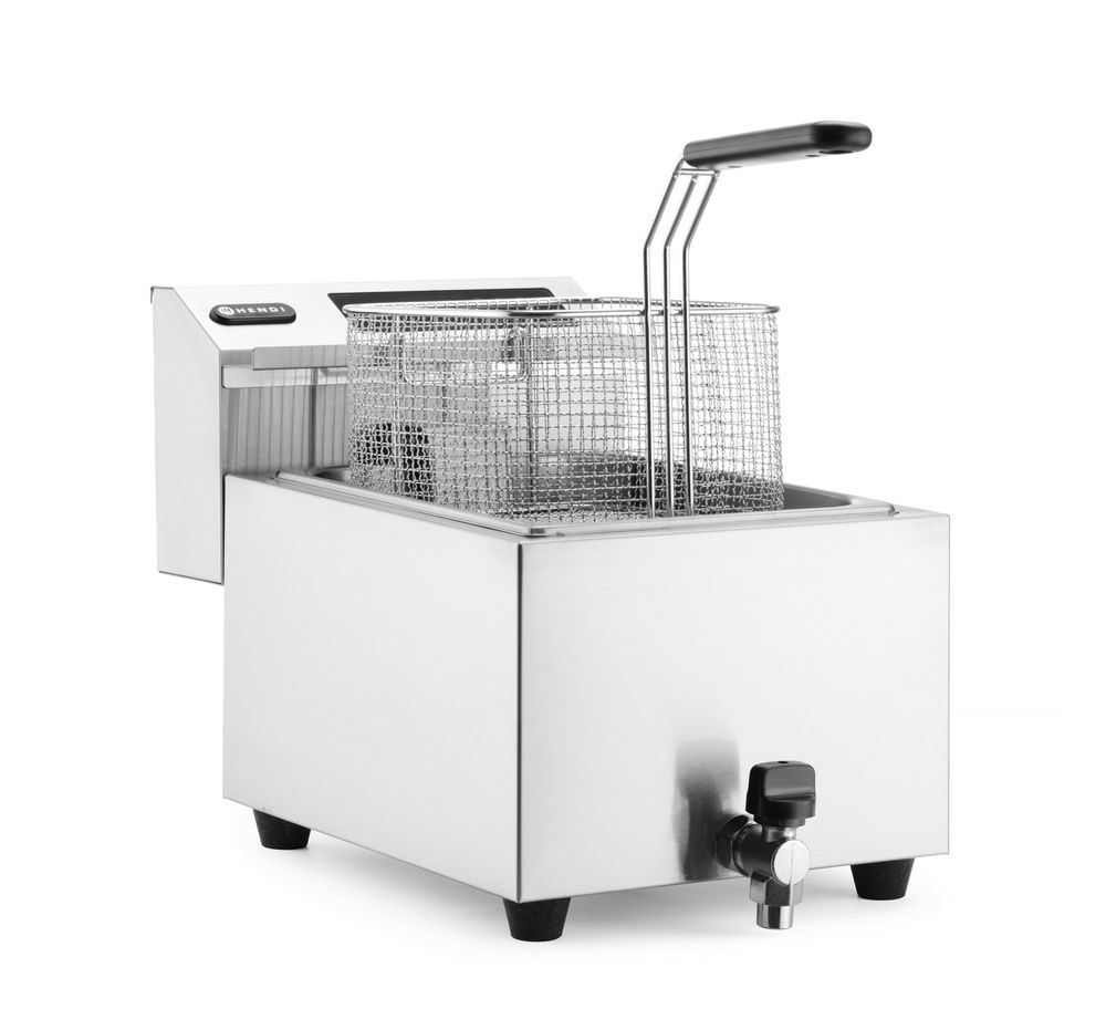 Friteuse Profi Line digital - mit Ablasshahn - 8 l    Profi Line  8L  230V/3500W  305x515x(H)345mm-ING11587 Friteuse Profi Line digital - mit Ablasshahn - 8 l    Profi Line  8L  230V/3500W  305x515x(H)345mm-ING11587