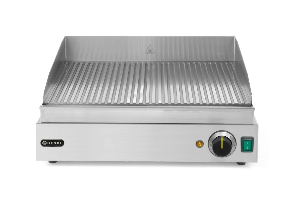 Grillplatte    Profi Line  gerillte Ausführung  230V/2400W  550x435x(H)245mm-ING11583