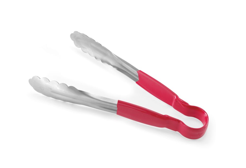 Servierzange HACCP 250 mm Rot (L)250mm-ING12705