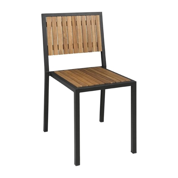 Garnituren 1+4 Lero Outdoor Tisch 80x80 und Stühle